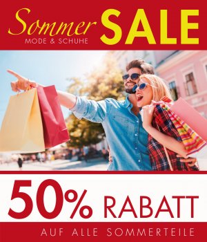 Sommer-Sale bei Ulli S. in Bad Säckingen | 50% Rabatt im SSV auf unsere Sommerkollektionen